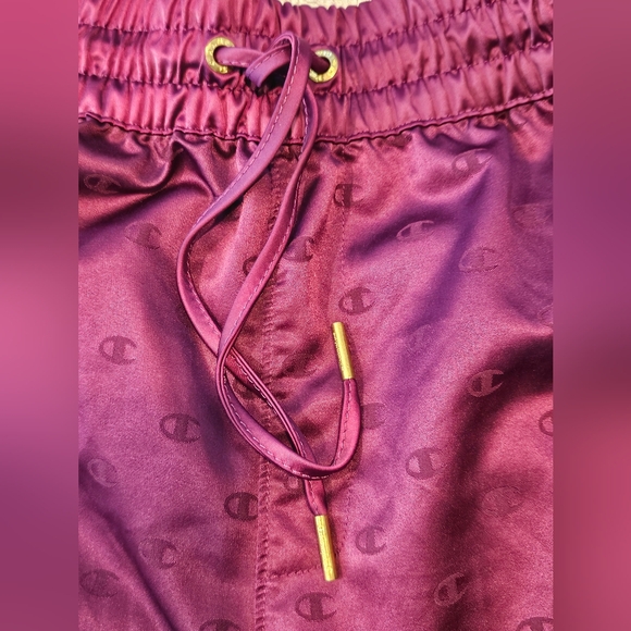 Champion Satiny Purple Shorts, Sz. L - Picture 4 of 13